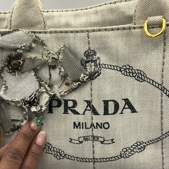Prada Canapa Crossbody - Picture 2 of 11